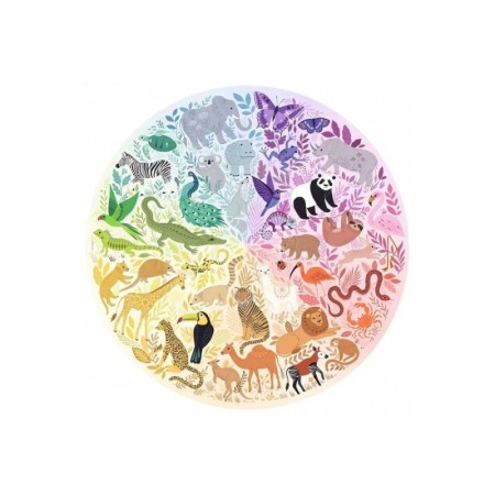 Puzzle Cerc Animale, 500 Piese Ravensburger - 1
